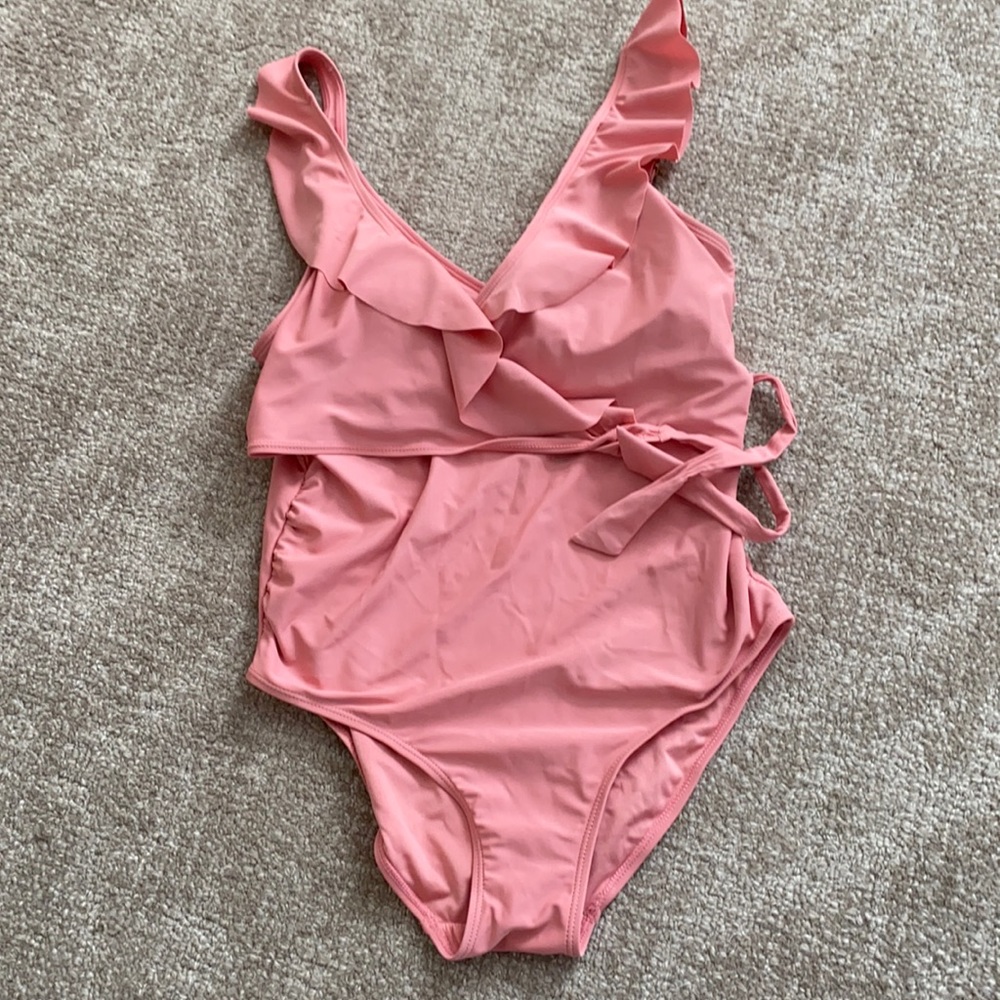 Kindred bravely nursing and maternity swim suit